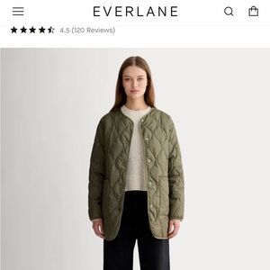Everlane The Quilted Liner Jacket